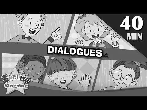 Good morning+More Youngsters Dialogues |  Study English for Kids |  Collection of Easy Dialogue
