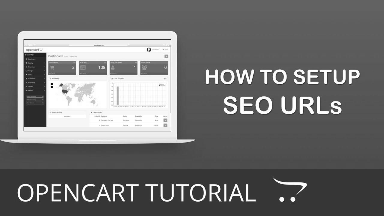 The way to Set up search engine optimisation URLs in OpenCart 3.x