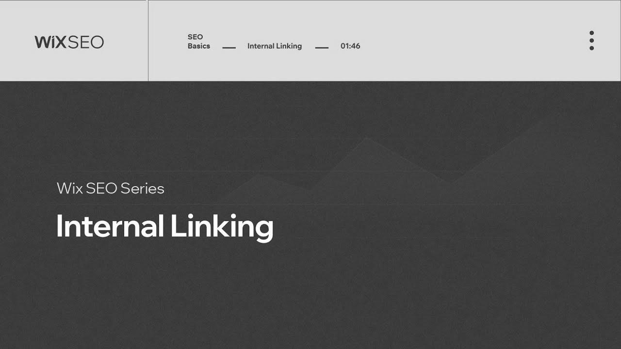 The right way to Use Inside Linking for SEO |  Wix web optimization