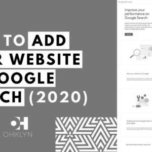  Add Website to Google Search (2020) |  WordPress Yoast search engine optimisation + Google Search Console