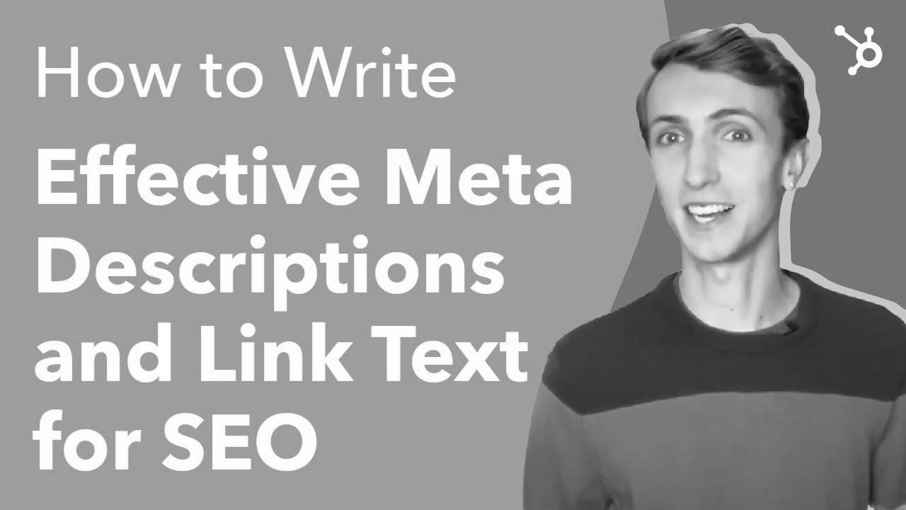 How you can Write Efficient Meta Descriptions and Link Text for SEO