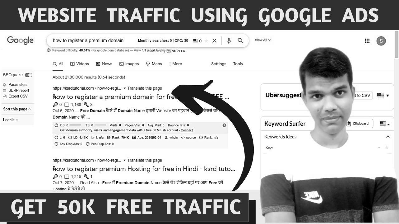 Get 50k Free Web site Traffic From web optimization – Make $1085 Per Month