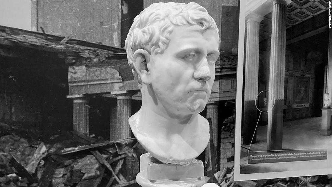 A $34.99 Goodwill purchase turned out to be an historical Roman bust that is practically 2,000 years outdated