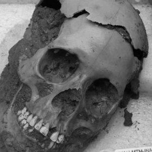 Police found 150 skulls at a “crime scene” in Mexico. It seems the victims, mostly girls, had been ritually decapitated over 1,000 years ago.