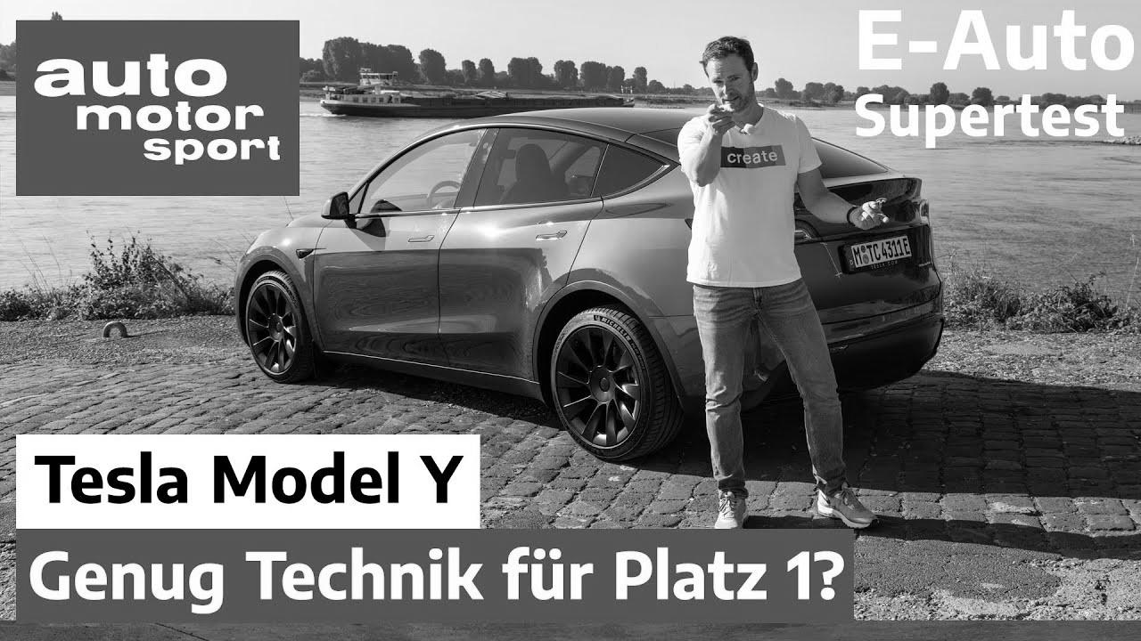 Lots of know-how, but additionally a direct benchmark?  Tesla Mannequin Y in E-Car Supertest – Bloch declares #158