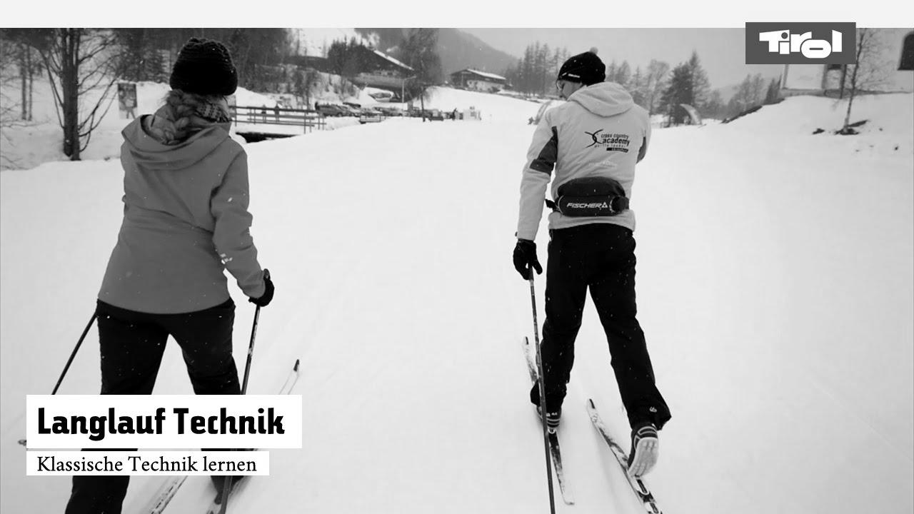 Cross-country skiing technique – be taught cross-country skiing within the basic method