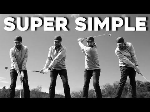  swing a golf club (easy manner)