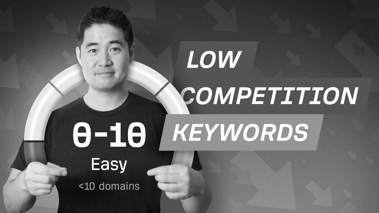 Methods to Find Low Competition Keywords for web optimization