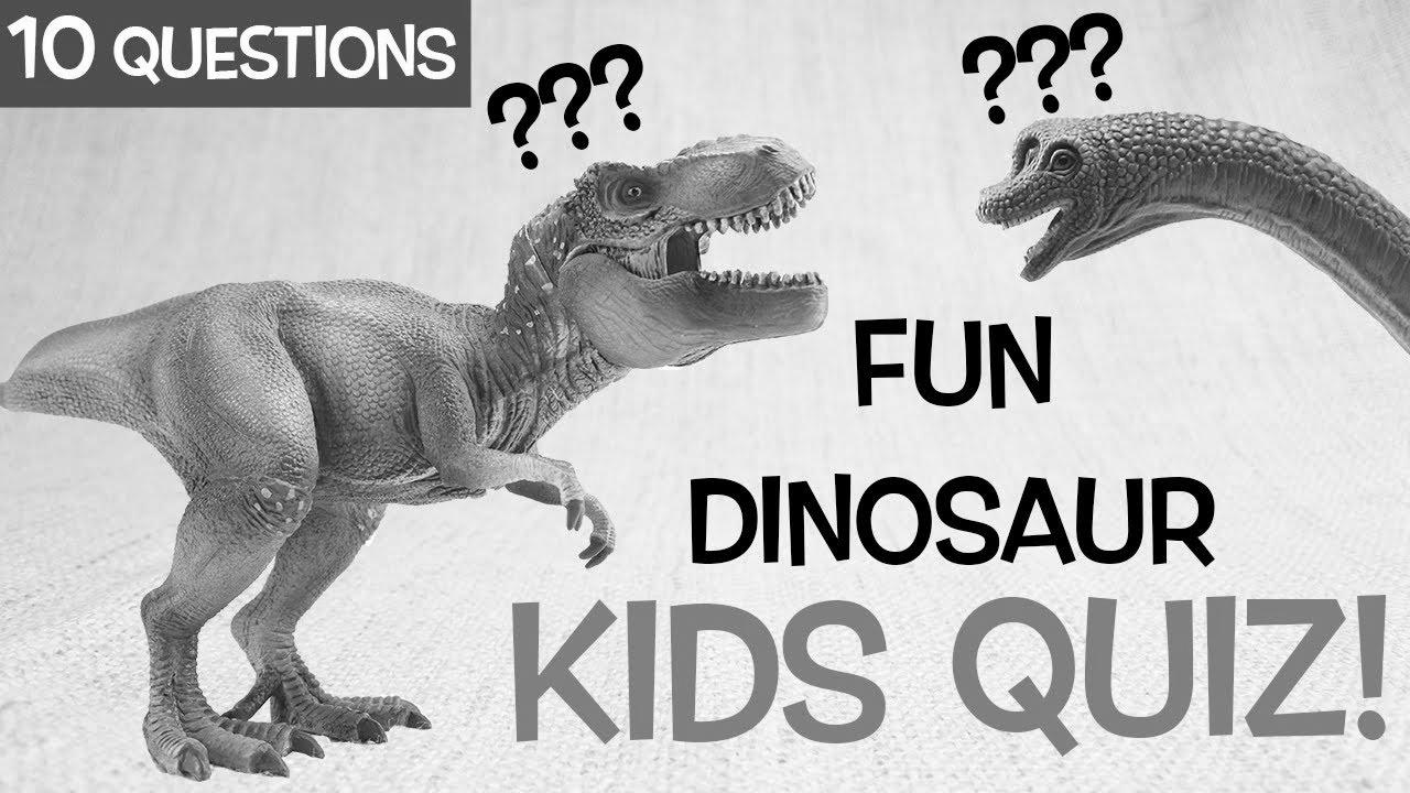 DINOSAUR QUIZ!  |  10 Questions – Be taught About Dinosaurs |  Fun & Educational |  Dinosaurs For Children