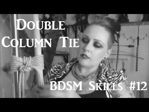 🔗 Study Rope Bondage ➰ Double Column Tie Tutorial – BDSM Abilities #12 Shibari